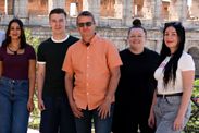 The Chase Around The World contestants standing together
