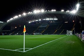 UDINE, ITALY - FEBRUARY 02: A general view inside the stadium before kick off at the Serie A match between Udinese Calcio and AS