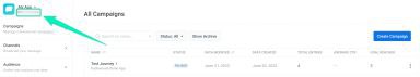 Finding application code in Pushwoosh interface