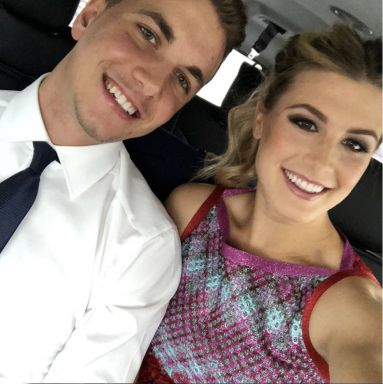 Eugenie Bouchard and John Goehrke
