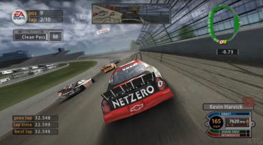 The NASCAR 2005 game which the Chastain brothers played in their youth