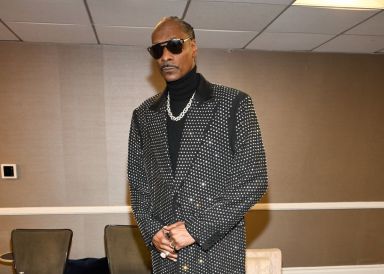 Snoop Dogg at the 3rd Annual Give Her FlowHERS Awards Gala at The Beverly Hilton on November 8, 2024 in Los Angeles, California. 