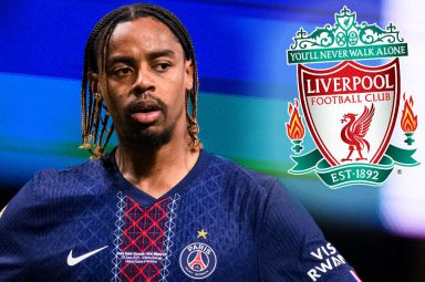 Bradley Barcola has been linked with a move to Liverpool