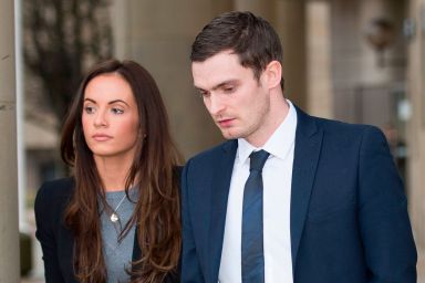 Adam Johnson and Stacey Flounders