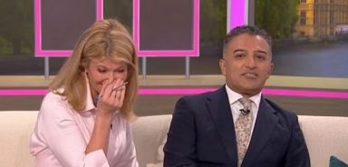 Kate Garraway and Adil Ray