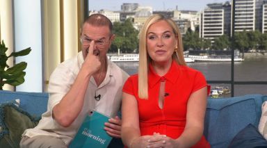 Josie Gibson and Paddy McGuinness on This Morning 