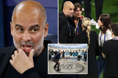 'WE LOST THE PASSION': Pep Guardiola's bombshell Man City team-talk after split with 'most beautiful woman on planet'