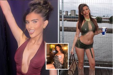DANCING QUEEN: Glam Brit drug mule influencer spotted at music festival months after being jailed