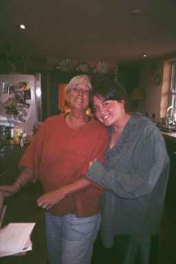 Tilly Jones and her mum