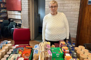 Lesley is a volunteer at St Philip's Food Community in Hull