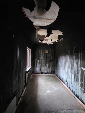 House fire in Ashbourne