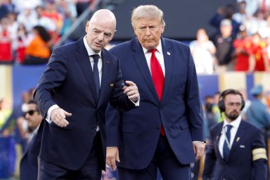 Eamon Dunphy column: Football versus Gianni Infantino, Jeff Bezos and Donald Trump is a fight to the death