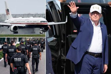 Trump trip to Irish Open poses security nightmare with protests planned