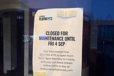 160-year-old Liverpool landmark temporarily shuts with note on door