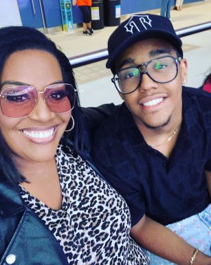 alison hammond and son aiden in smiley selfie
