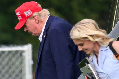 Trump and his glamorous human printer - inside relationship
