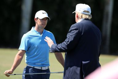 Rory McIlroy dismissed Donald Trump endorsement after revealing true golf ability