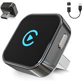 Wireless CarPlay &amp; Android Auto Adapter 2026 Upgrade Instant 2-Phone Switch, 2-in-1 Plug &amp; Play OTA Dongle for iPhone &amp; Andro