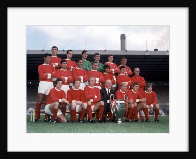 Manchester United Football Team Squad 1968 / 1969 by Library
