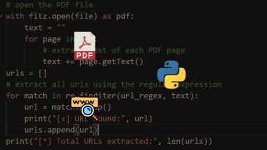 How to Extract All PDF Links in Python