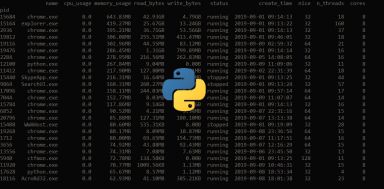 How to Make a Process Monitor in Python